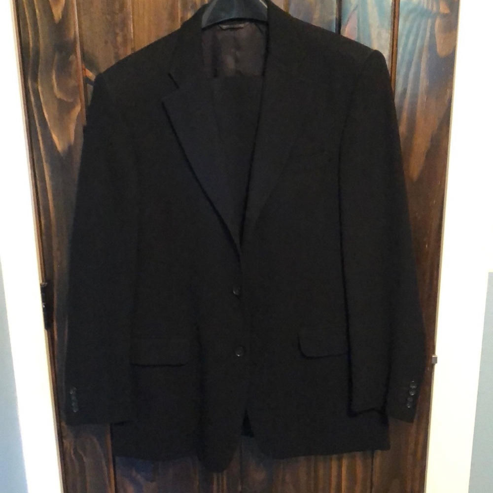 Wool men’s suit